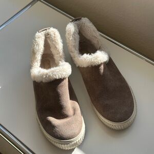 Timberland low faux fur slip-ons women